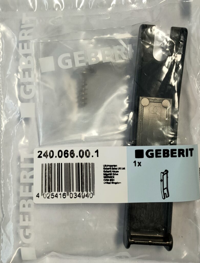 Forcella ricambio originale GEBERIT codice 240.066.00.1